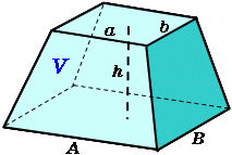 四角錐台の体積 高精度計算サイト