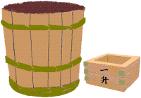 江戸 米や酒の容積をリットル換算