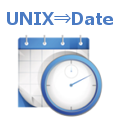 UNIX時間⇒日付変換
