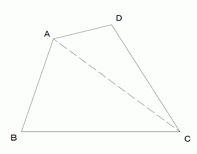 四角形の面積 ヘロンの公式 応用 高精度計算サイト